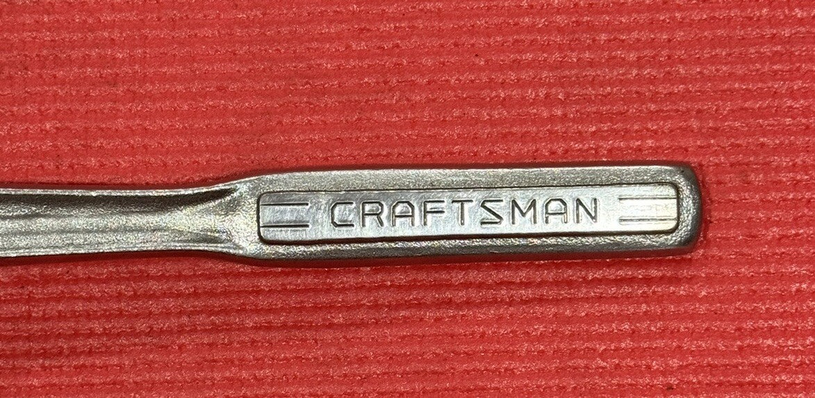Vintage CRAFTSMAN 1/2" Drive  Ratchet -V-Series 44975 W/Oil Port USA 1967 PAT