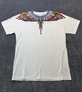 NWT Marcelo Burlon Icon Wings Sweatshirt Men's XL White Regular Fit Crew Neck