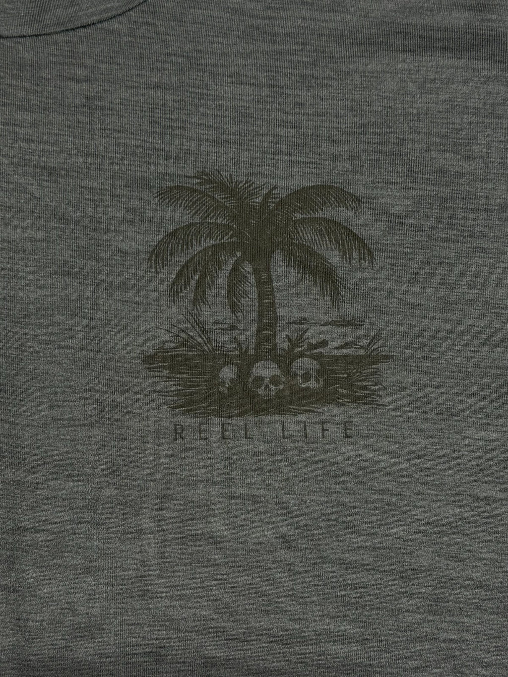 NWT Reel Life Hooded UV T-Shirt Men's XL Black Long Sleeve Pullover Ultra-Soft