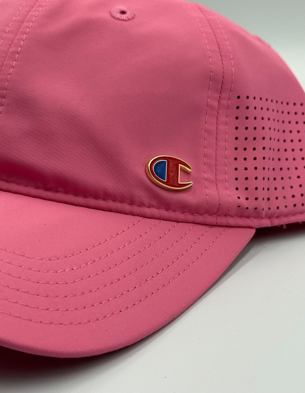 NWT Champion Strapback Cap Women's Pink Adjustable Performance Running Hat
