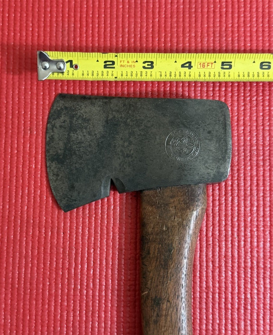 Plumb Boy Scouts of America Axe 1950s Official Scout Hatchet Original Handle