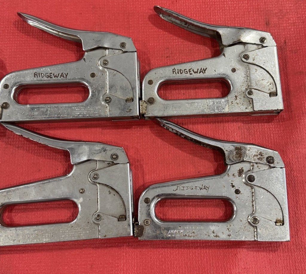 Arrow T-50, T-25 Lot of 6 Heavy Duty Steel Staple Guns- Tested working Condition