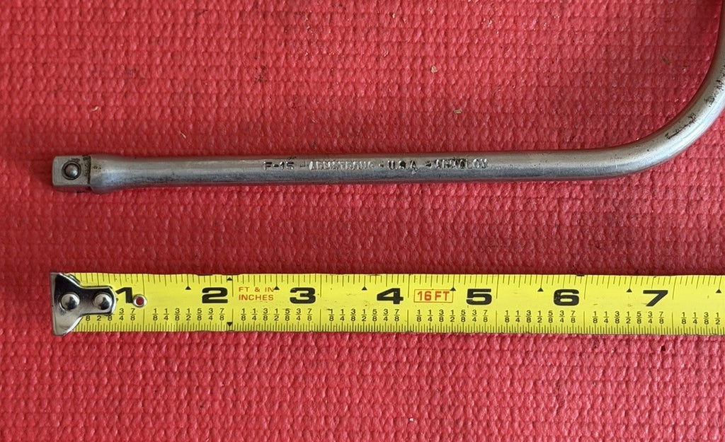 Vintage Armstrong Armaloy F-15 3/8" Speeder Wrench,  Speed Wrench Made in USA