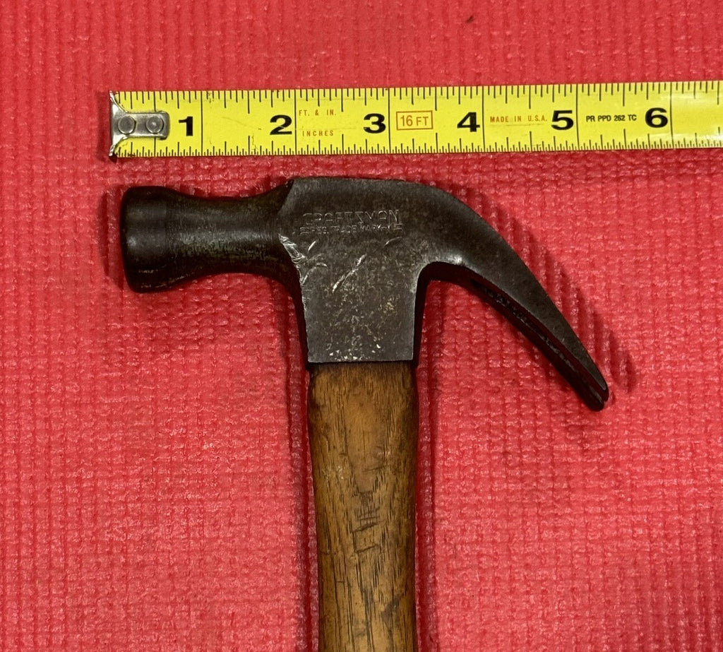 Vintage Craftsman 20 oz Claw Hammer Professional Mechanic W/Og Handle USA