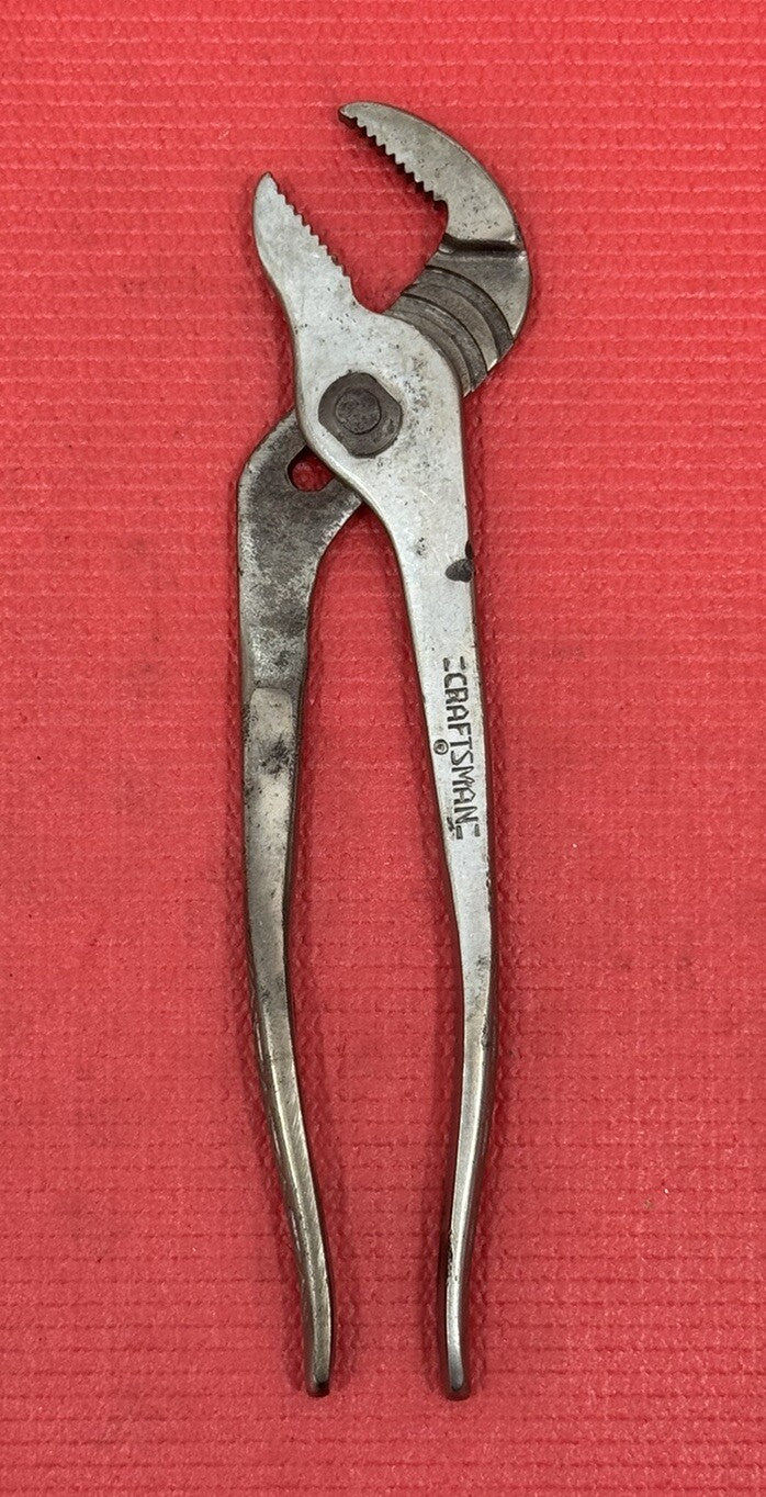 VINTAGE CRAFTSMAN CIRCLE P  9.5" TONGUE & GROOVE PLIERS CHANNELLOCK MADE IN USA