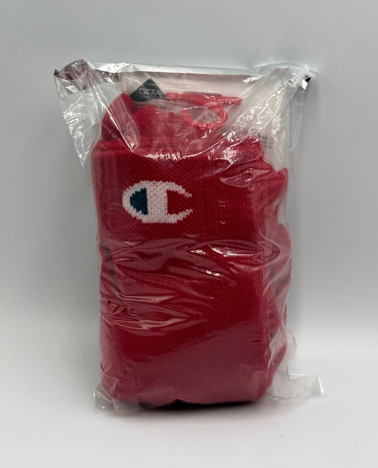 New Champion All Sport Over The Calf Socks Red Small Moisture Wicking -Pack of 2