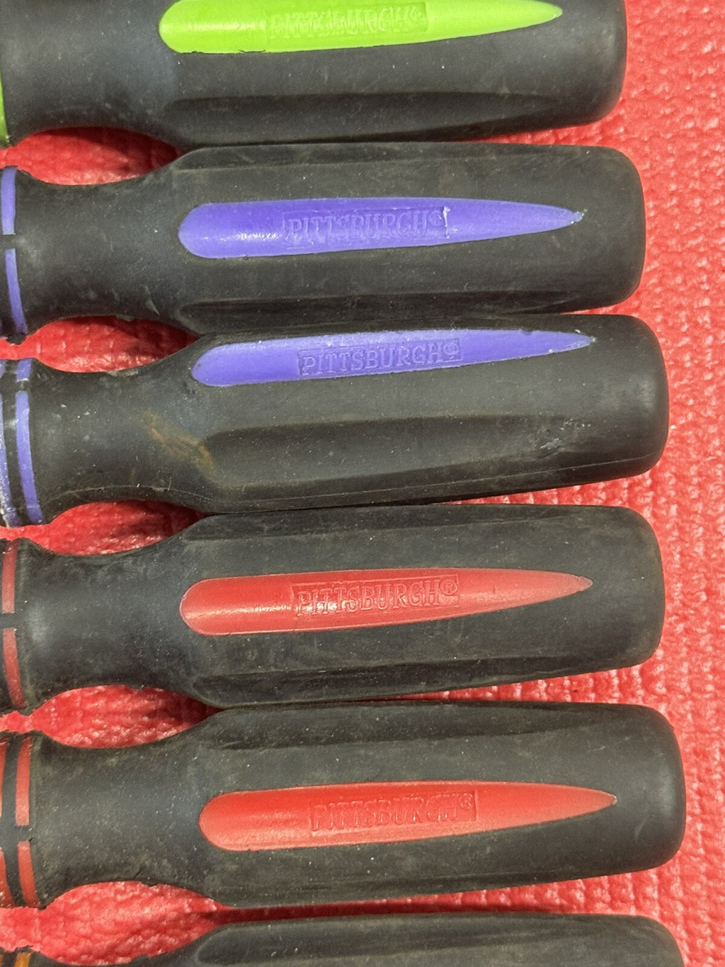 Pittsburgh Tools 10 PC SAE & Metric Hollow Shaft Nut Driver Set