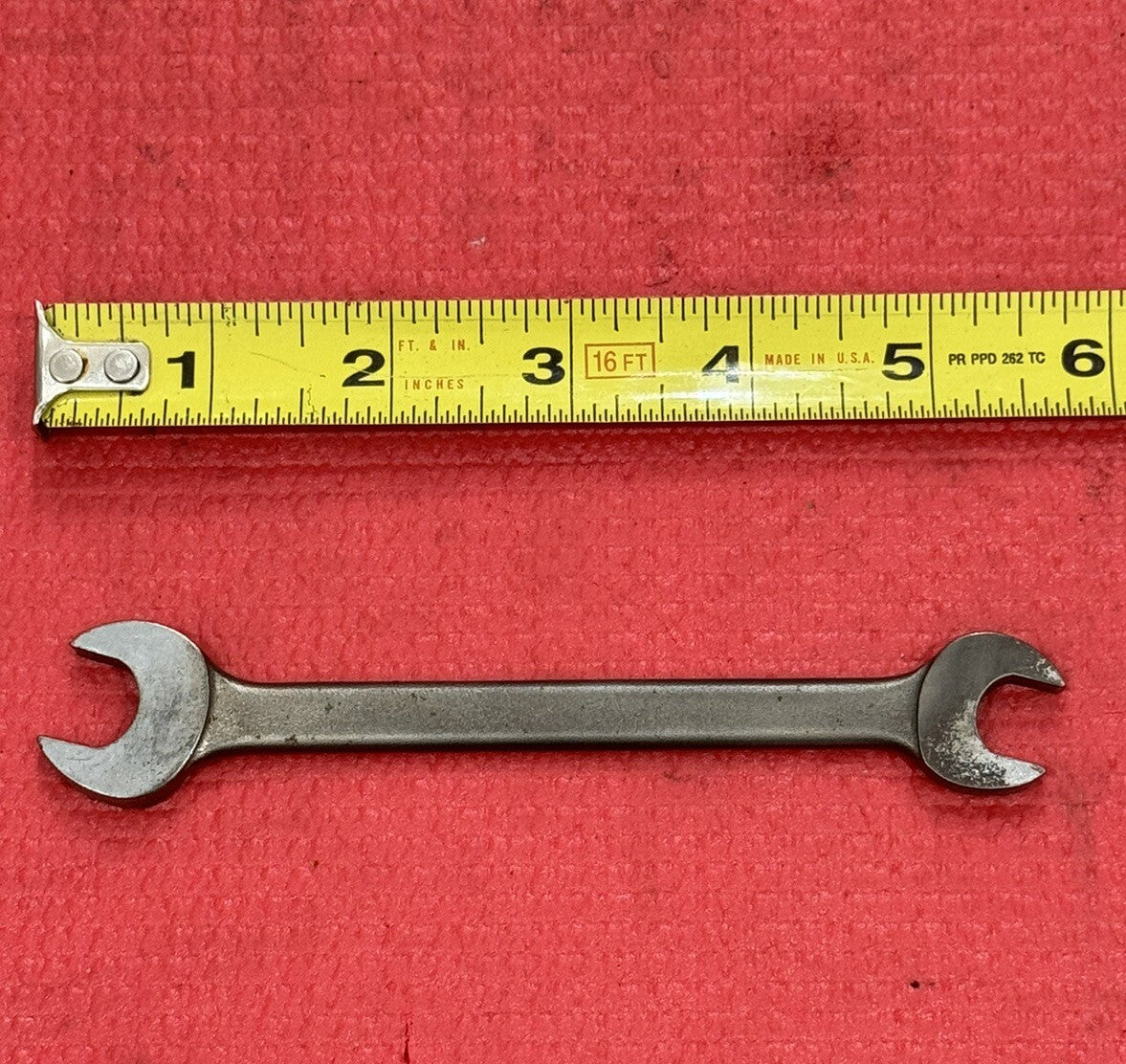 Vintage Proto Los Angeles 3025, 1/2" X 7/16" Double Open-End Wrench USA