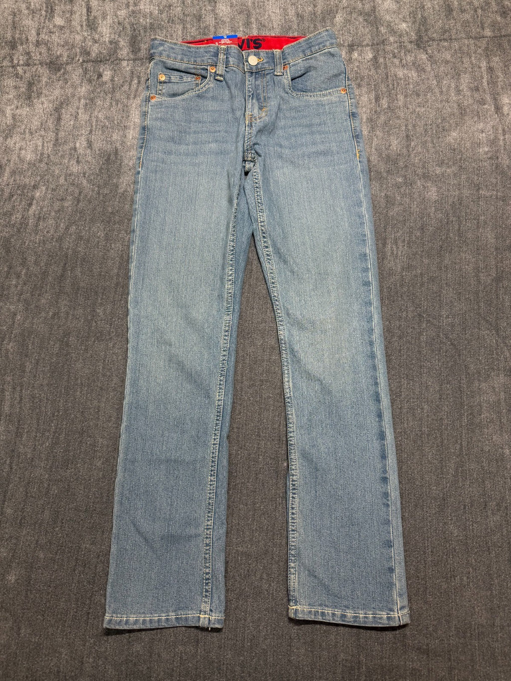 NWT Levi's 511 Slim Flex Stretch Jeans Boys 12 West Lake Comfort Stretch Pockets