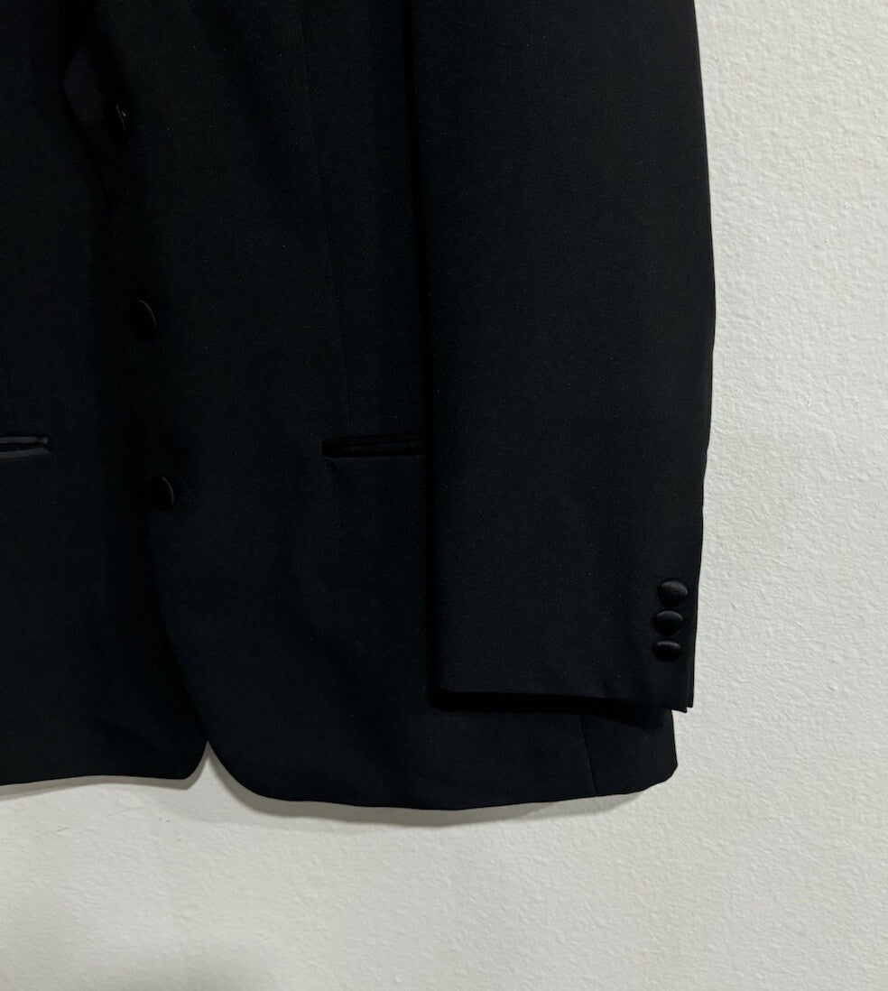 NEW Soprano Men's Size 42S Black Sports Coat Blazer Suit Jacket 3 Button