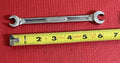 Snap-on Tools Long Chrome Flare Nut Wrench RXH1214S 3/8" x 7/16" 6 Pt 5.75" USA