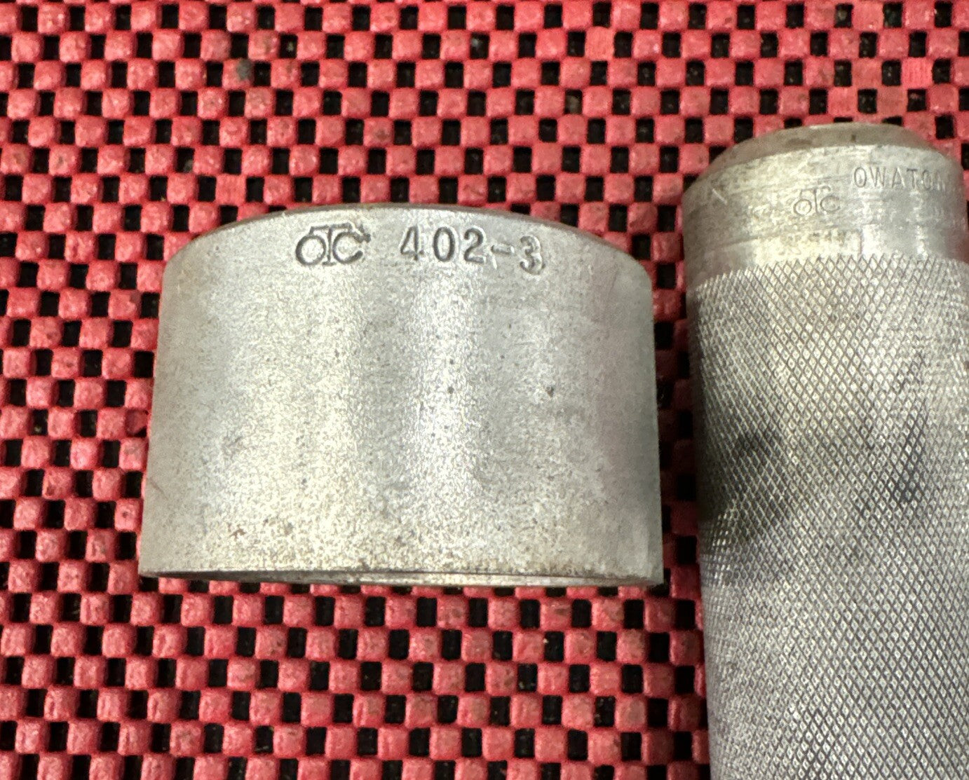 Vintage OTC Tools Oil Seal Installer 2pc Set 402-2 & 402-3 Made In USA N9