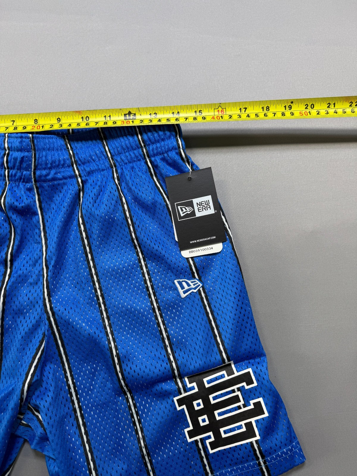 NWT New Era X NBA Eric Emanuel Orlando Magic Shorts Men's Medium Blue Athleisure