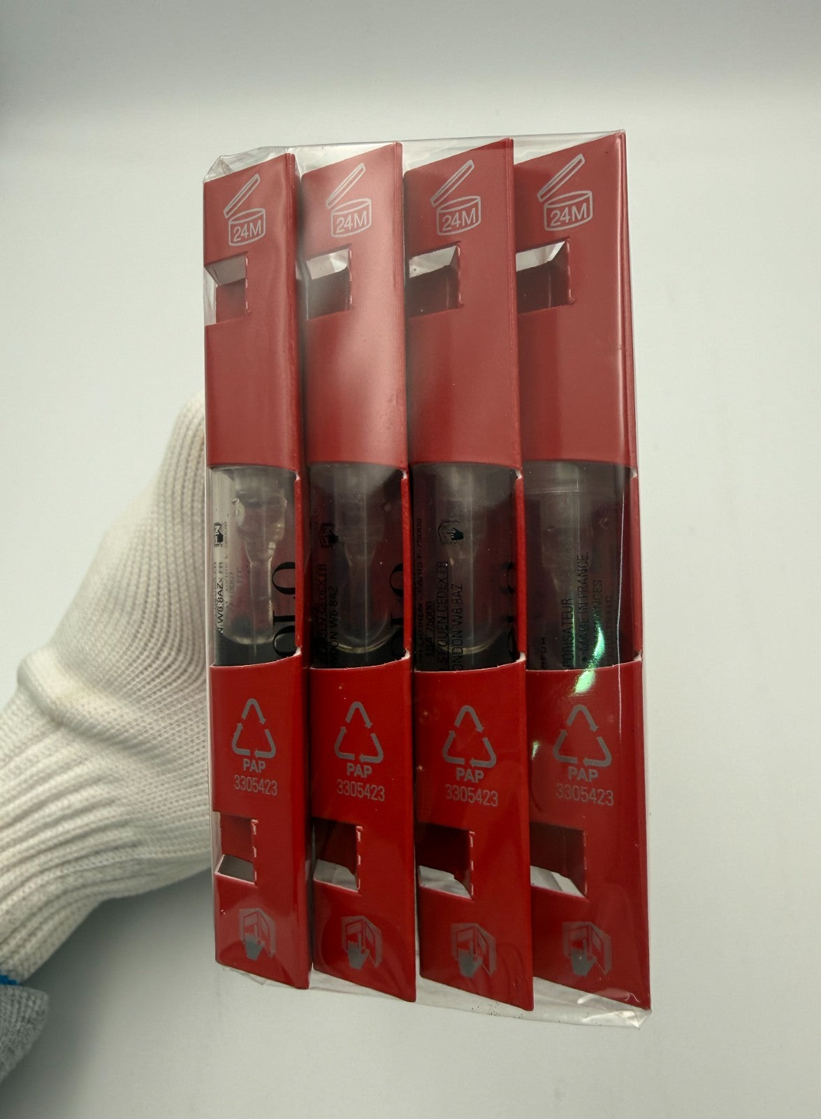 Polo Ralph Lauren RLS50425 Red Parfum Spray Vial for Men, 0.04 Oz - Set of 12