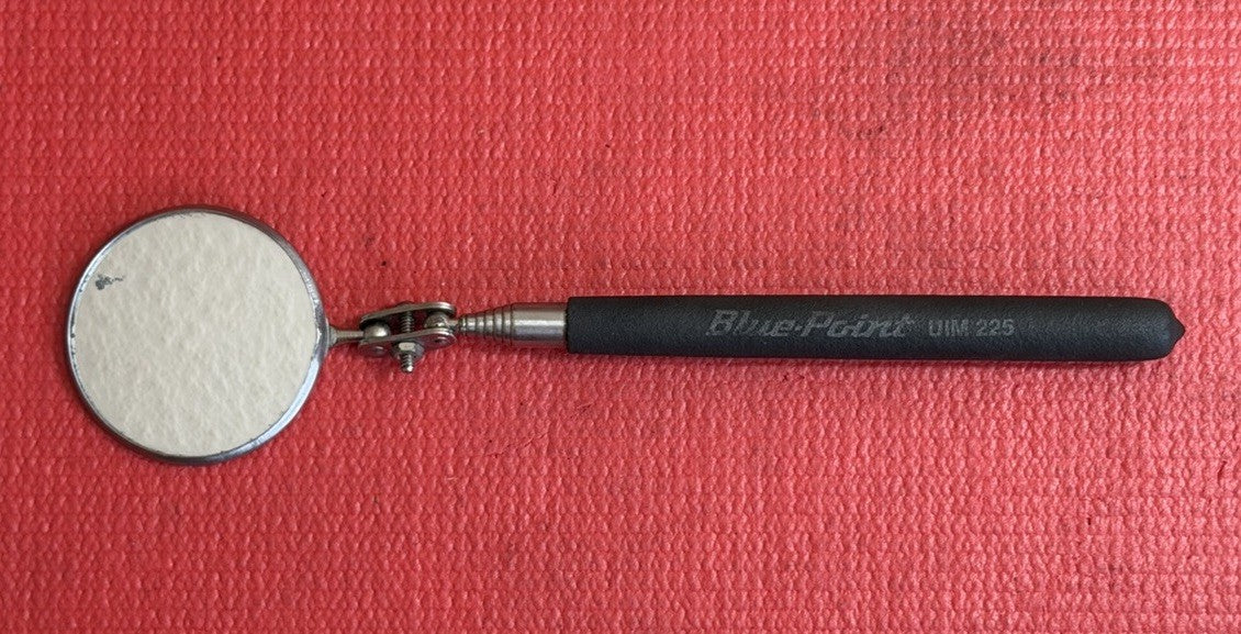 Blue-Point 2-1/4" Telescoping Inspection Mirror(Black)3 Feet Long USA By Snap On