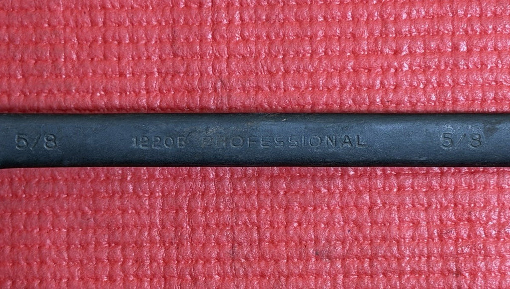 Proto professional 1220B combination wrench 5/8" 12pt Black Oxide Made in USA