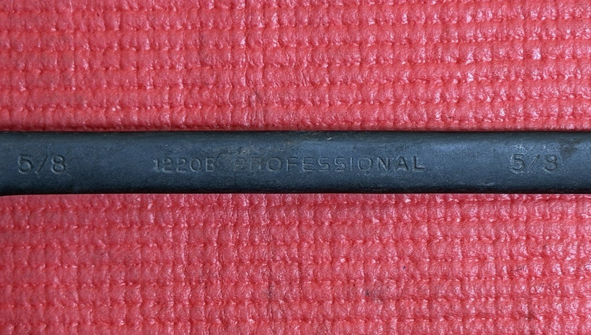 Proto professional 1220B combination wrench 5/8" 12pt Black Oxide Made in USA