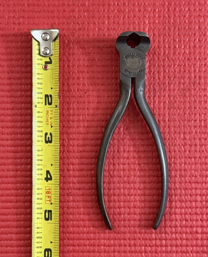 Vintage Utica Tools 65-5” Jeweler’s End Nipper Pliers •  Made In USA Nice!!