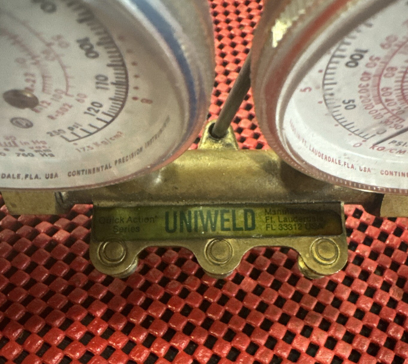 Uniweld A80 Quick Action Series Refrigerant Manifold Gauge Set refrigeration USA