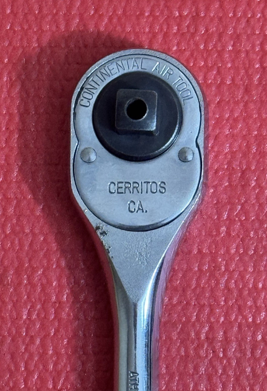 VINTAGE CONTINENTAL AIR TOOL NO. ATHR-375  3/8" DRIVE  RATCHET CERRITOS, CA. USA