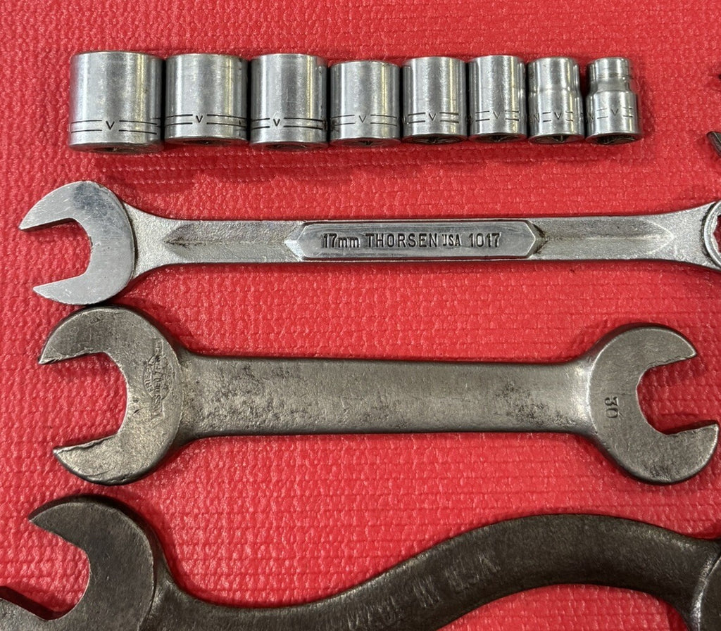 Vintage Lot of 30 USA Tools- Snap-on,Mac,Craftsman,Proto,Armstrong,SK,Giller
