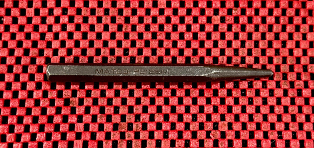 MATCO TOOLS PC125M, 3/8 Tapered Center Punch Made In USA M6