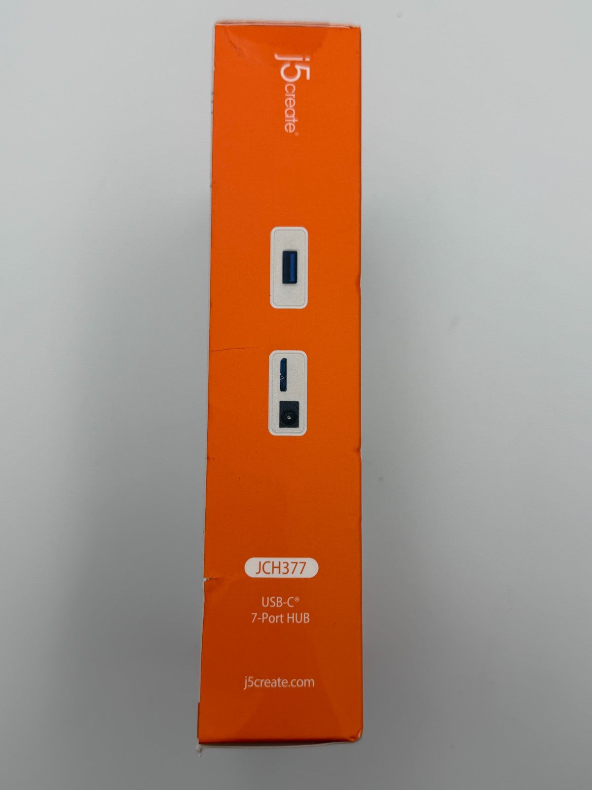 j5create JCH377 Champagne Metallic 5V/4A High Performance USB-C™ 7- Port HUB
