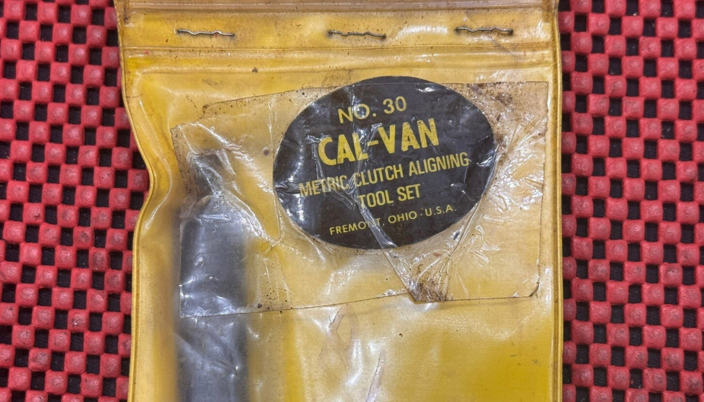 Vintage Cal-Van No. 30 Metric Clutch Aligning Tool Set  Made In USA N8