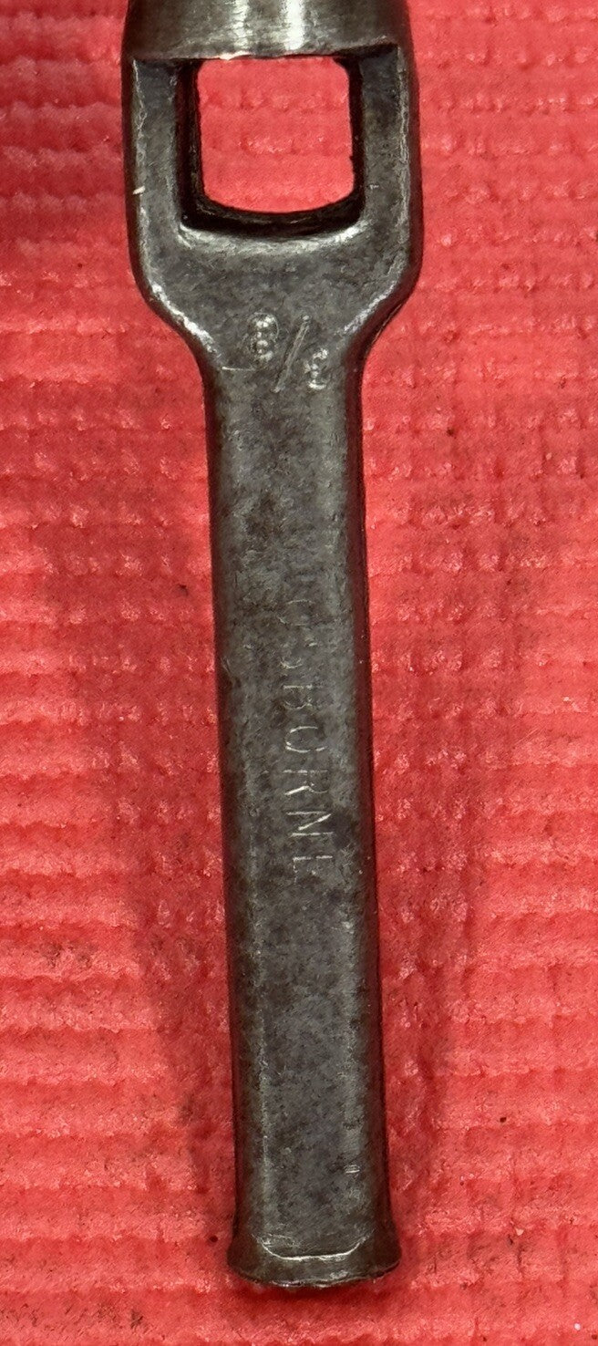 Vintage OSBORNE Arch Punch - 3/8" - Leather, Rubber, Vinyl, Gasket Made In USA