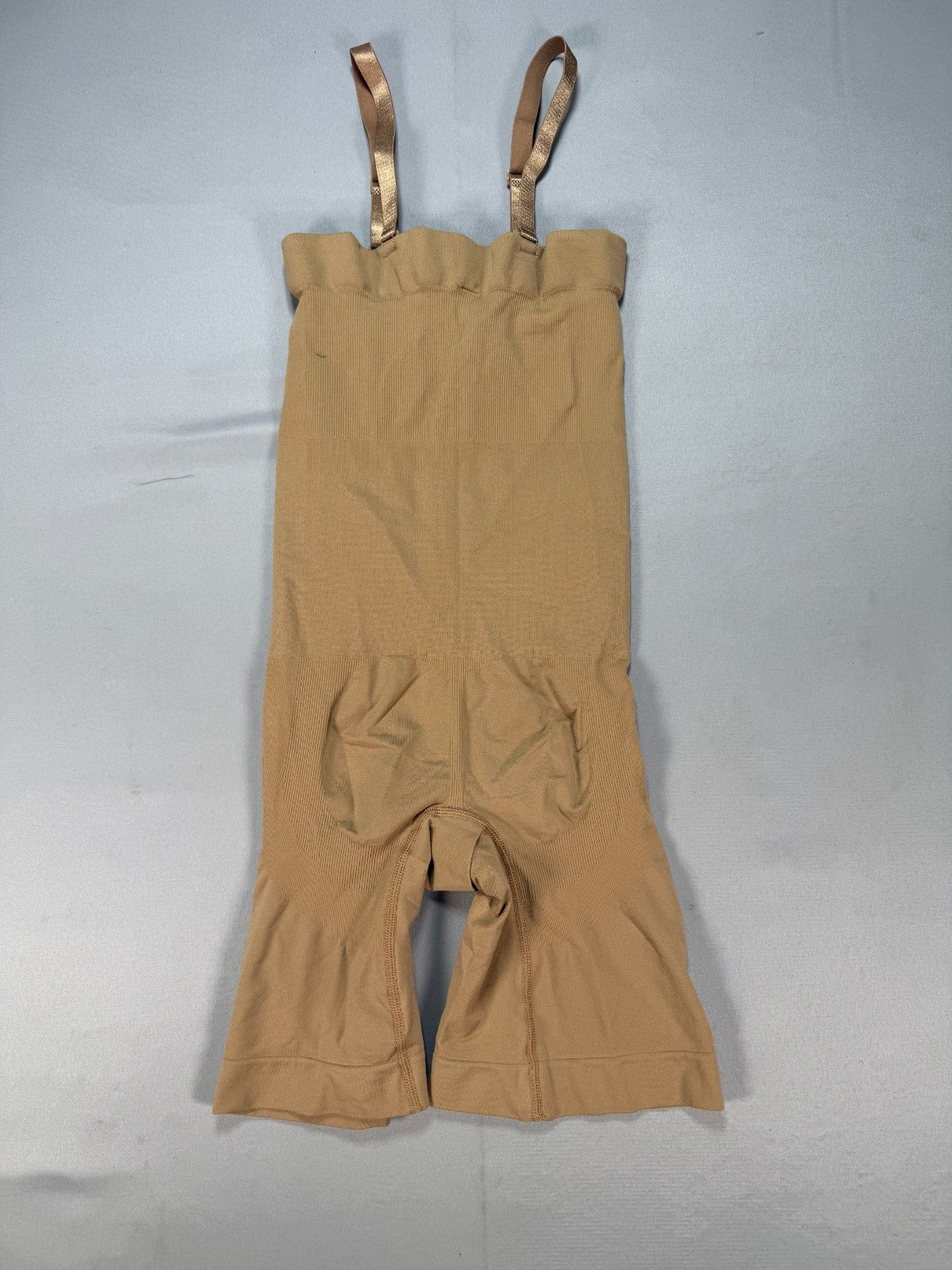 Skims Seamless Sculpt Mid Thigh Shapewear Bodysuit Women Small Nude High Waisted