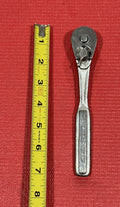 Craftsman V 43784  3/8" Drive 7" Quick Release Ratchet Forged In USA Nice!