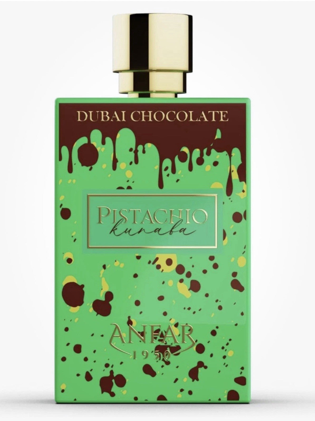 Anfar Dubai Chocolate Pistachio Kunafa for Unisex Extrait de Parfum Spray 2.7 oz