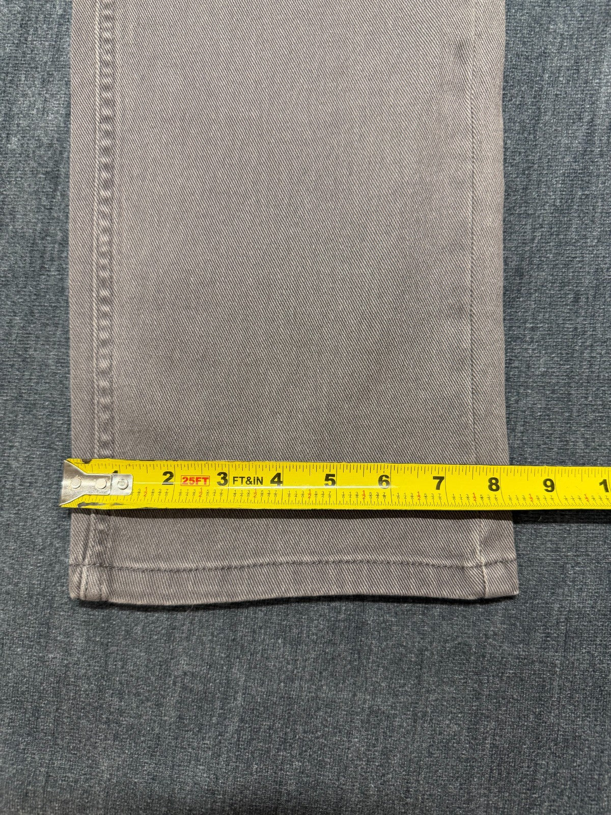 NWT Jachs New York Jeans Men's 40X32 Gray Denim Straight Leg Casual 5-Pockets