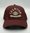 Champion 1919 Physical Education Football Trucker Hat Maroon Mesh Snapback Cap
