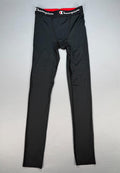 Champion Compression Leggings Men's XL Black Logo Waistband Stretch Athleisure
