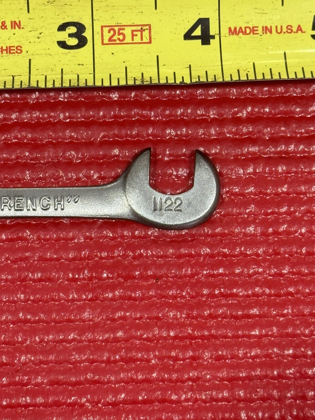 VTG Williams "Superrench" Chrome Alloy 1122, SAE 11/32" Angle Wrench Made in USA