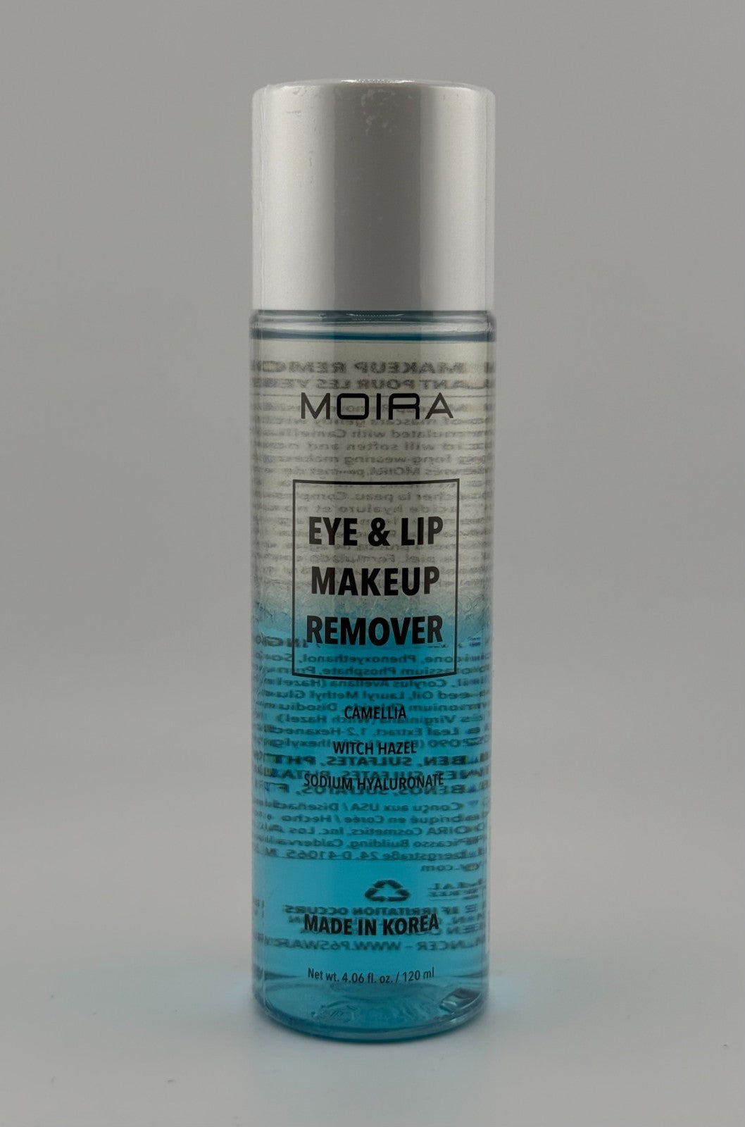 Lot of 4 Moira Eye & Lip Makeup Remover with Camellia Extract - 4.06 fl. Oz