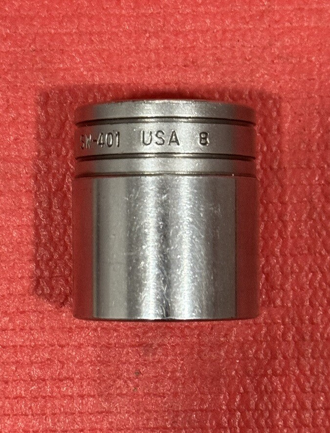 Vintage Snap-On Tools SW-401, 1/2" Drive 1-1/4" Shallow Socket 12PT Made in USA