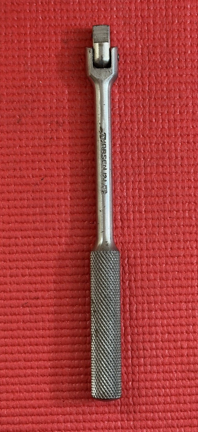 Vintage Thorsen Tools 3/8" Drive 8" Breaker Bar Flex Handle 12J Made in USA
