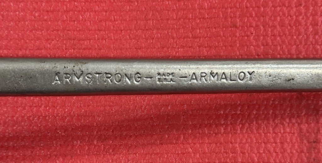 Vintage Armstrong Tools No.7027 Armaloy 19/32” X 11/16” Double Box Wrench USA
