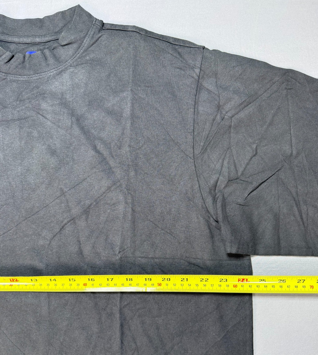 Yeezy YZY Gap Long Sleeve Pullover Shirt Men's Large Gray Crew Neck Streetwear