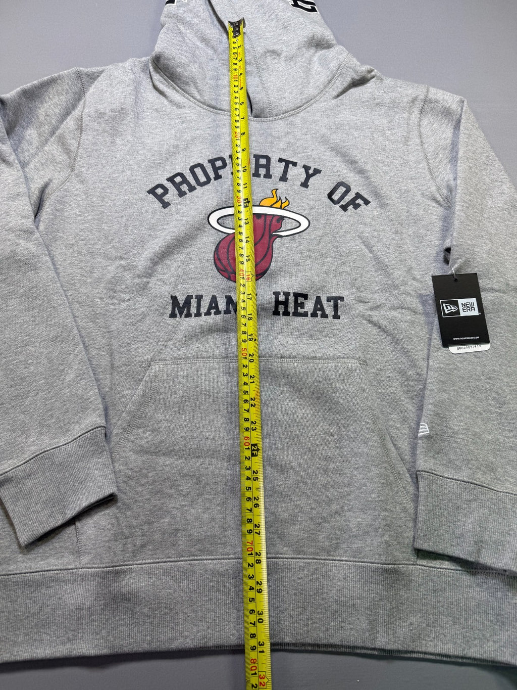 NWT New Era X NBA EE22 Eric Emanuel Hoodie Men's XL Gray Long Sleeve Athleisure