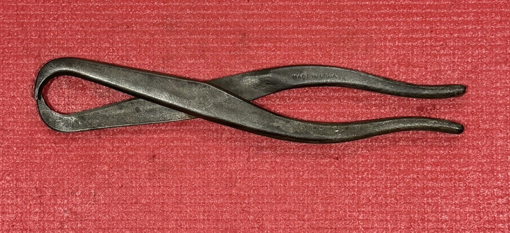 Vintage Chrome Alloy Tools Brake Spring Pliers Made in USA Antique Rare