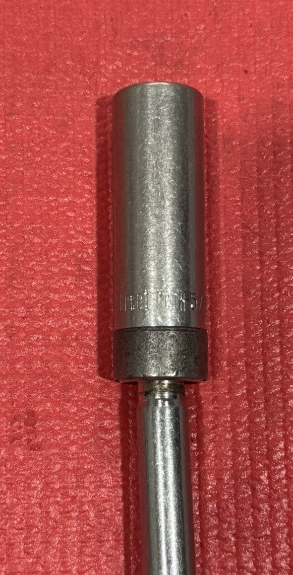 GREAT NECK 28004 5/8" DEEP WELL 15-1/2" LONG 3/8" DRIVE SOCKET FLEX EXTENSION