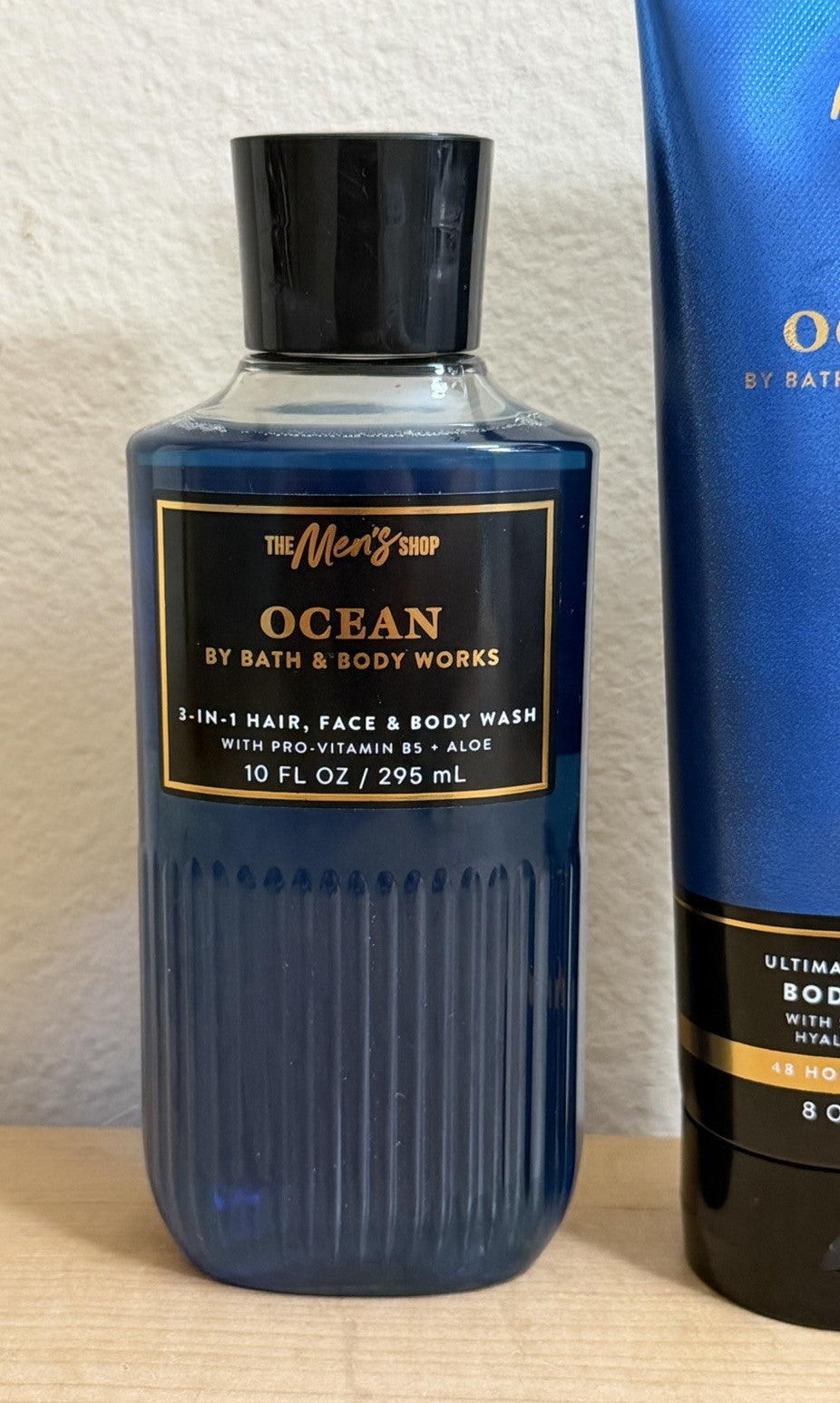 BATH AND BODY WORKS Ocean THE MEN’S SHOP Collection Body Cream And 3-In-1 Wash