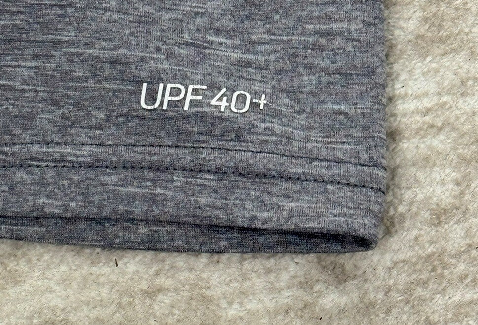Nike Swim XL Men’s Dri-Fit Gray T-Shirt UPF 40+ Short Sleeve
