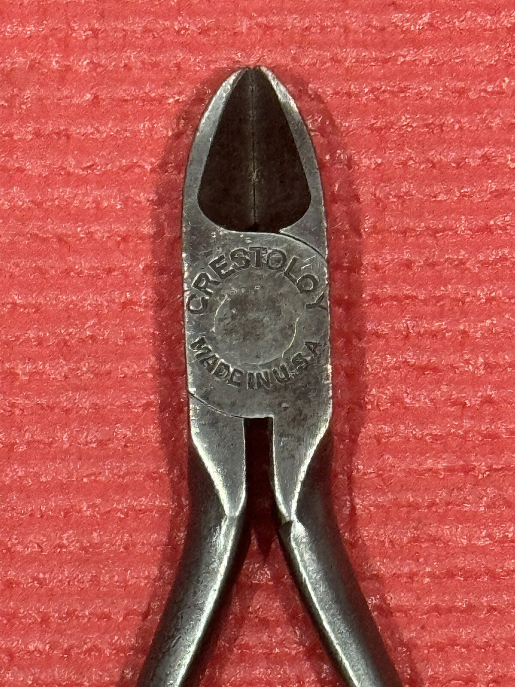 VINTAGE CRESCENT TOOL CO. JAMESTOWN NY CRESTOLOY 942-6 DIAGONAL SIDE CUTTERS USA