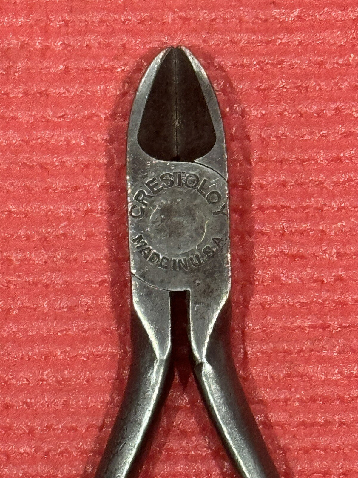VINTAGE CRESCENT TOOL CO. JAMESTOWN NY CRESTOLOY 942-6 DIAGONAL SIDE CUTTERS USA