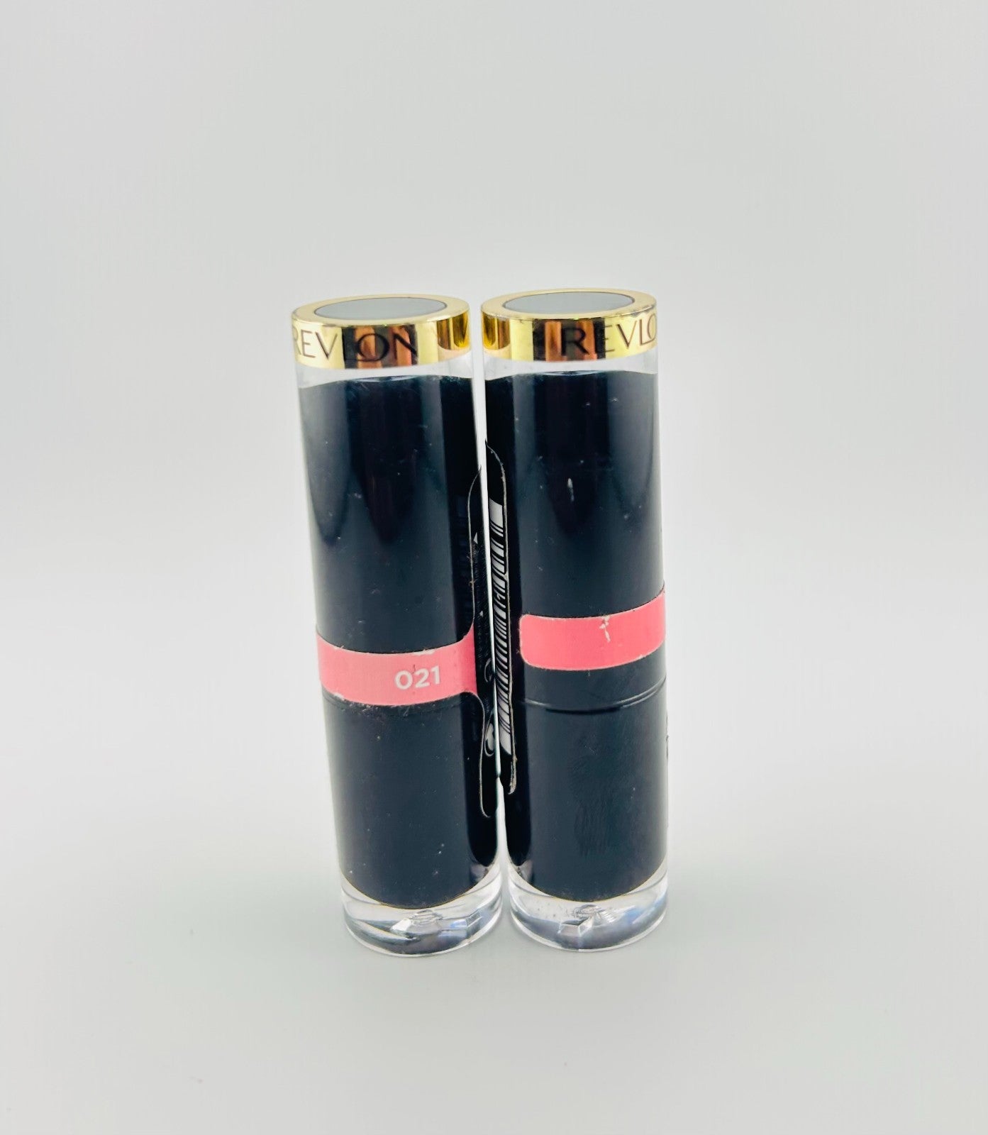 Revlon Super Lustrous Glass Shine Lipsticks #021 So Sleek Pink - Pack of 2