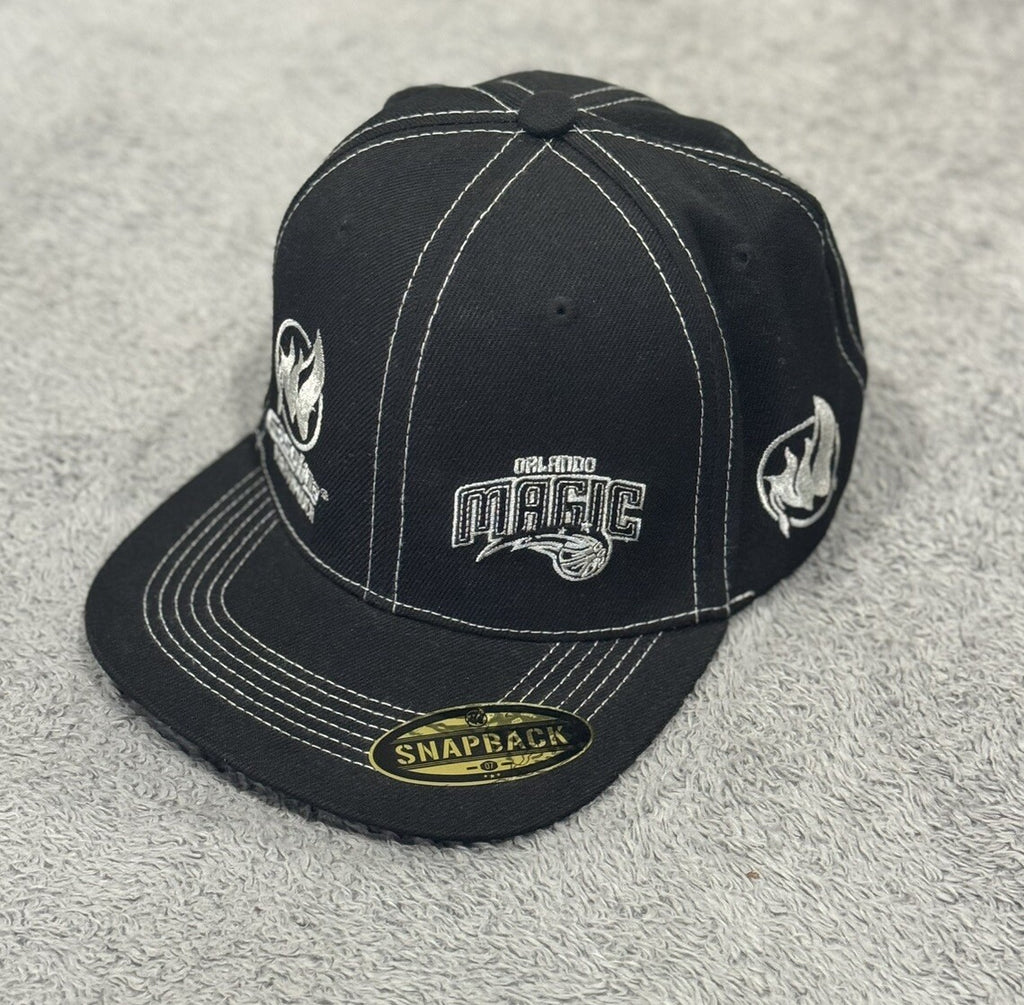 RARE Vintage Orlando Magic Gasolina Party in a Pouch Cap Adjustable Snapback hat